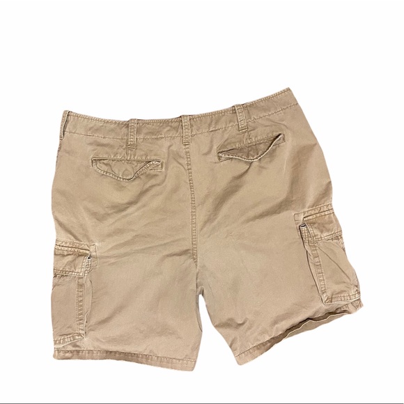 TOMMY HILFIGER + LEVI Mens Khaki Cargo Shorts sz42 - Picture 6 of 8